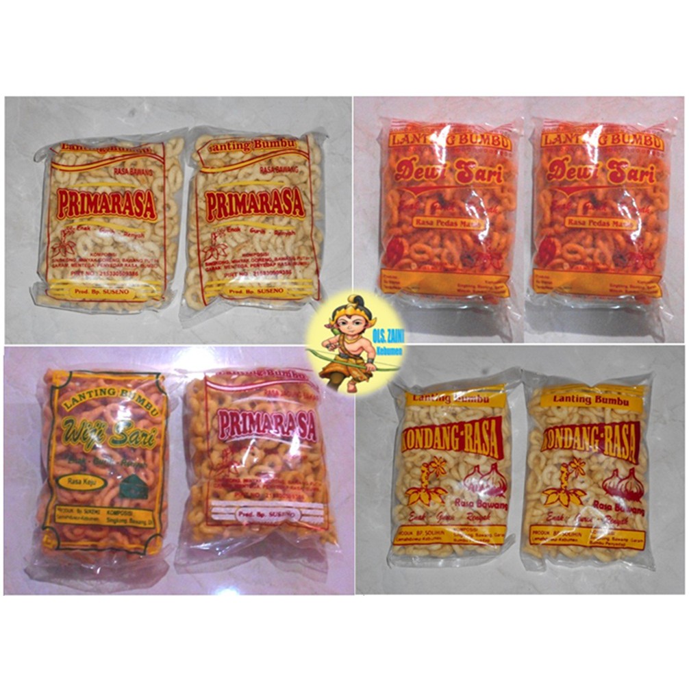 

5 Lanting Bumbu Khas Kebumen merk PRIMARASA, KONDANGRASA, DEWISARI, dsb.