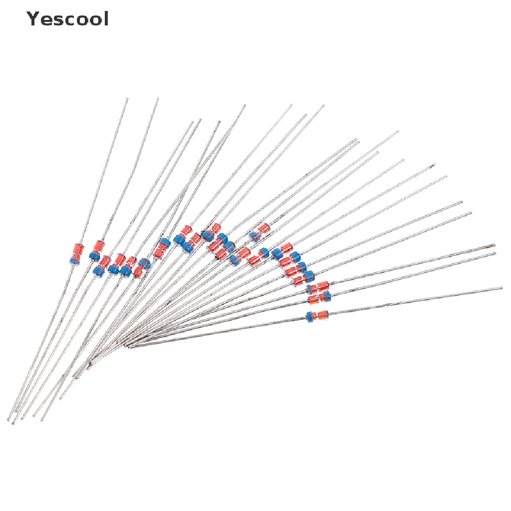 Yescool 20Pcs 1N34A DO-35 Detektor Dioda germanium AM / FM radio TV