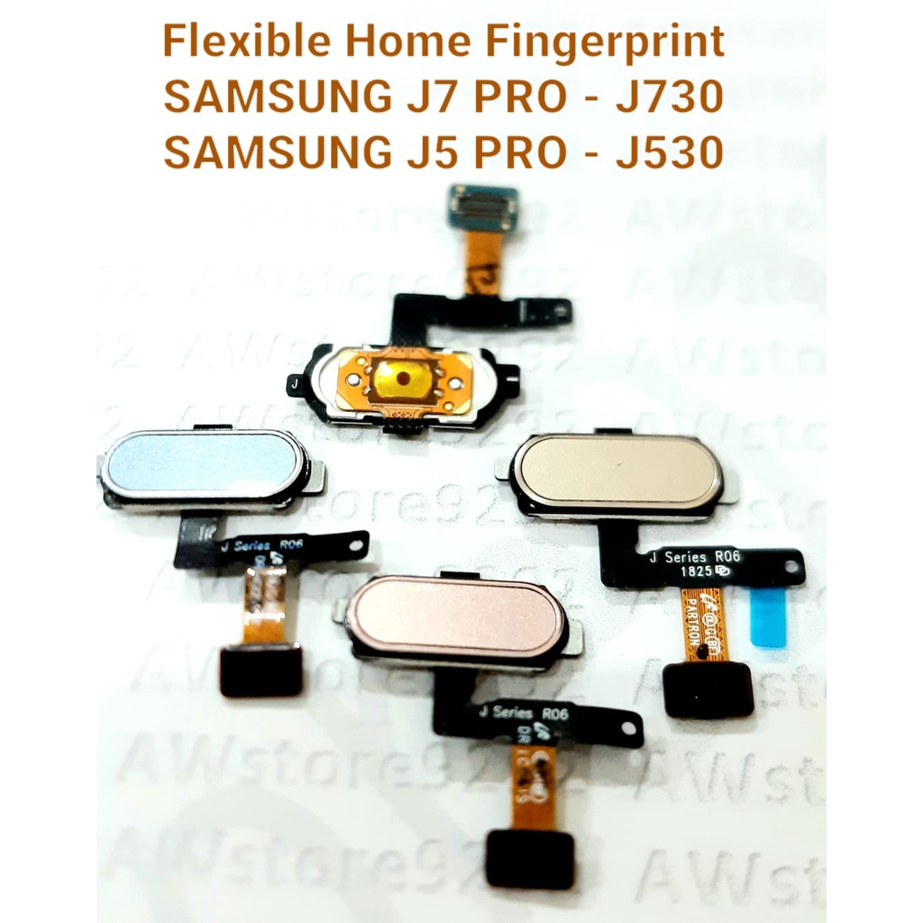 Flexible Home Button Tombol Home Fingerprint SAMSUNG J7 PRO J730 / J5 PRO J530