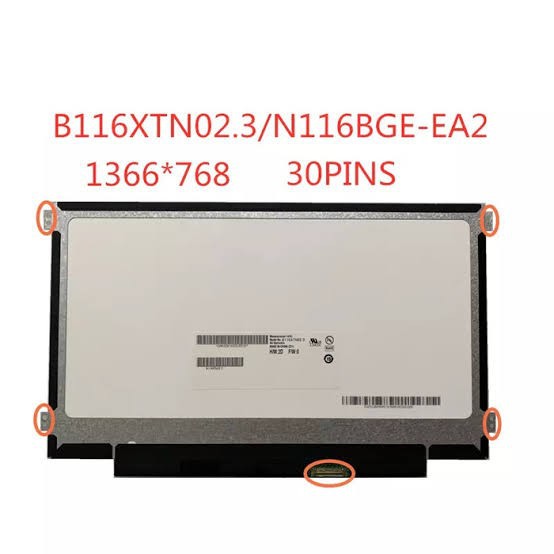 LCD LED 11.6" Slim Acer Aspire One V5-132 V5-132-2852 V5-132P-2446