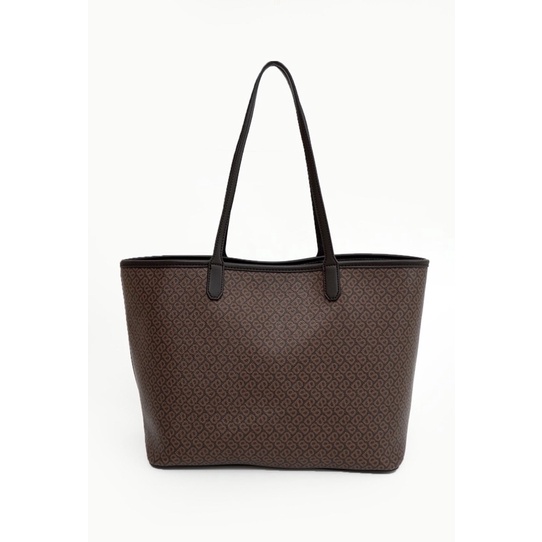 Izzy Canvas Bag Brown - Buttonscraves