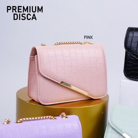 [BISA COD] Tas Selempang Slempang Sling Bag Elegan Rantai Bahu Pesta Kondangan Wanita Cocok Untuk Ootd