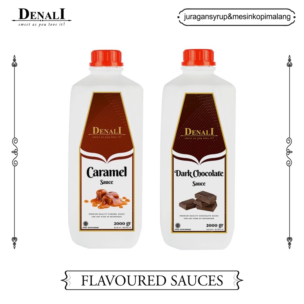 

Denali Flavoured Sauces (All Var.) 2000gr | Jual Denali di Malang