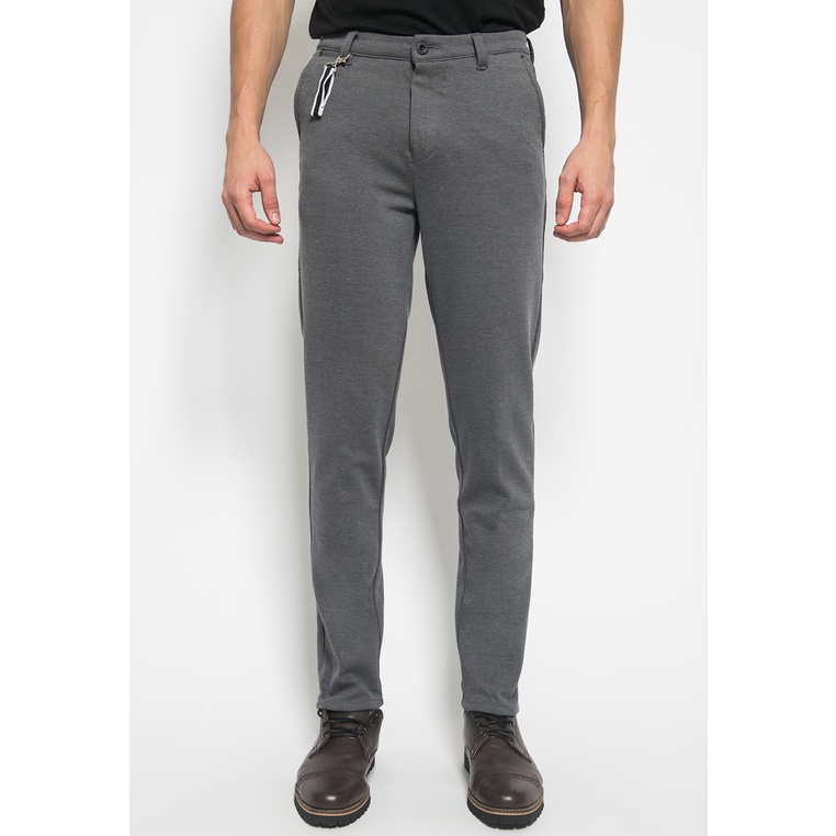 Johnwin - Celana Casual - Celana Panjang - Celana Pria - Abu - ABT.487.209.A478.C