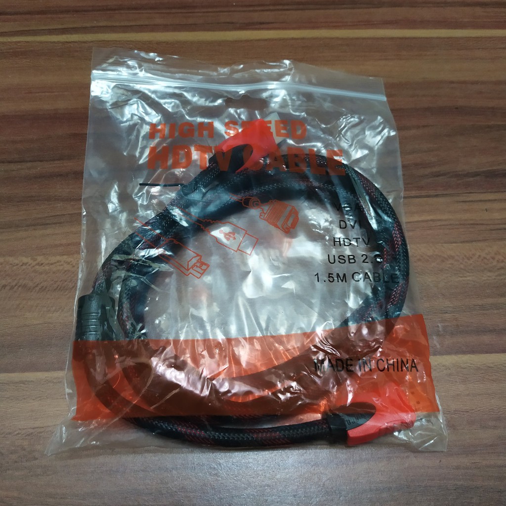 KABEL HDMI TO HDMI HIGH SPEED HD TV CABLE ORIGINAL 5 METER.