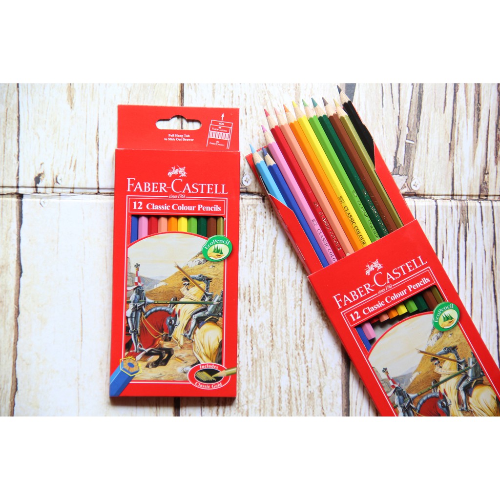Pensil Warna Faber Castell Classic 12 Color