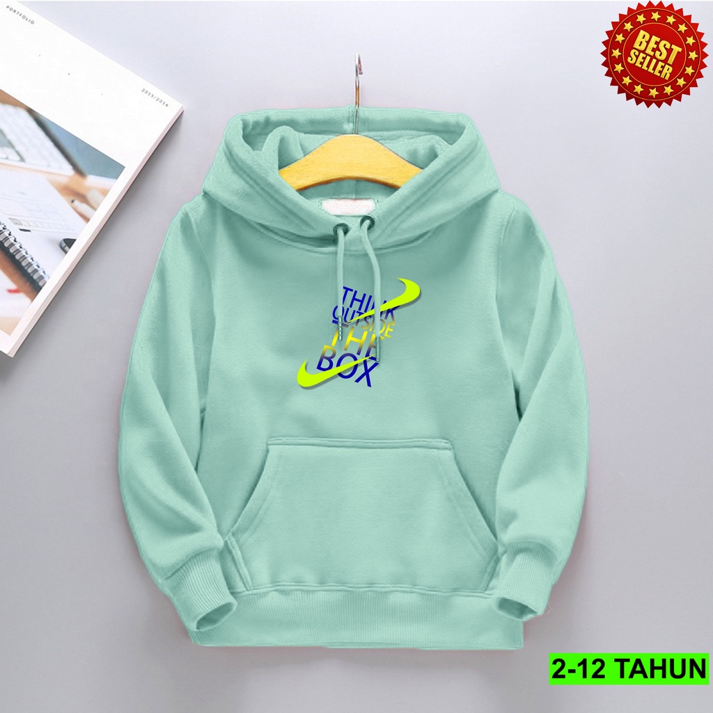 Hoodie anak laki-laki perempuan 2-12 thn lucu/ sweeter anak kekinian Terlaris