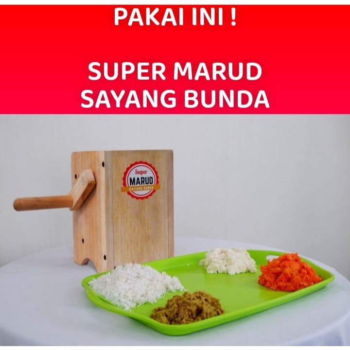 Parutan kelapa Jahe Kunyit manual kayu jati