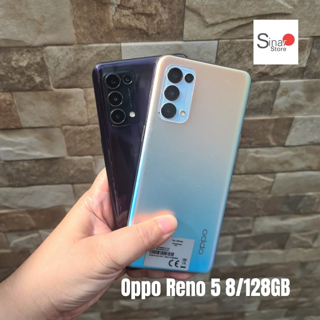 Oppo RENO5 128 GB Reno 5 8/128GB Second Bekas Ex Display Original