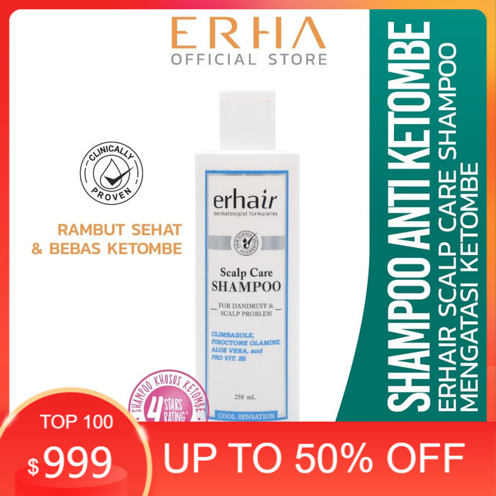 erhair Scalp Care Shampoo 250ml - Shampoo Anti Ketombe