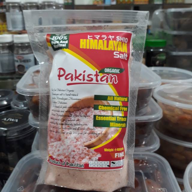 

Himalayan Salt PAKISTAN Organic 400gr