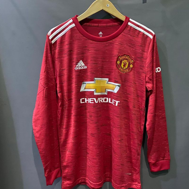JERSEY BOLA MU HOME LENGAN PANJANG 2020/2021 GRADE ORI
