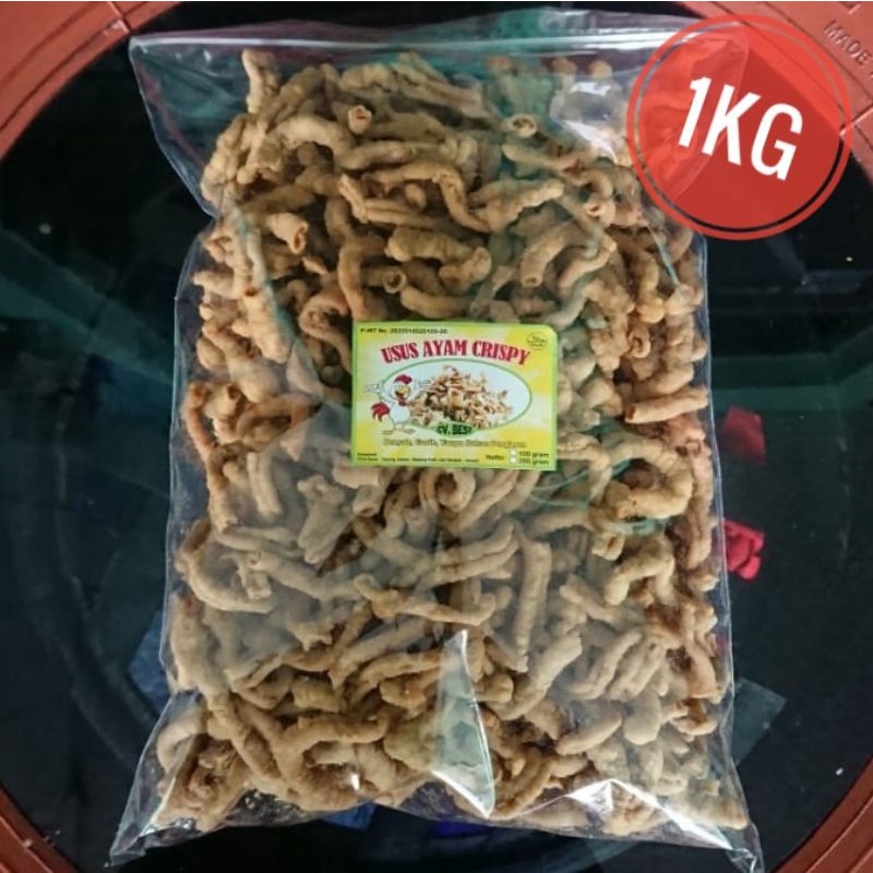 

Usus ayam crispy 1kg