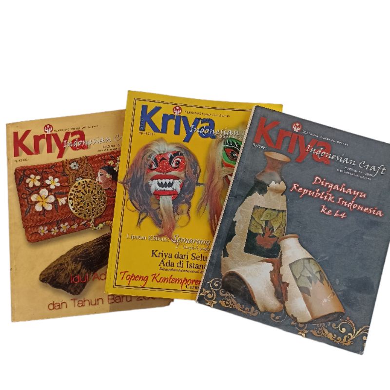 MAJALAH DEKRANAS KRIYA INDONESIAN CRAFT