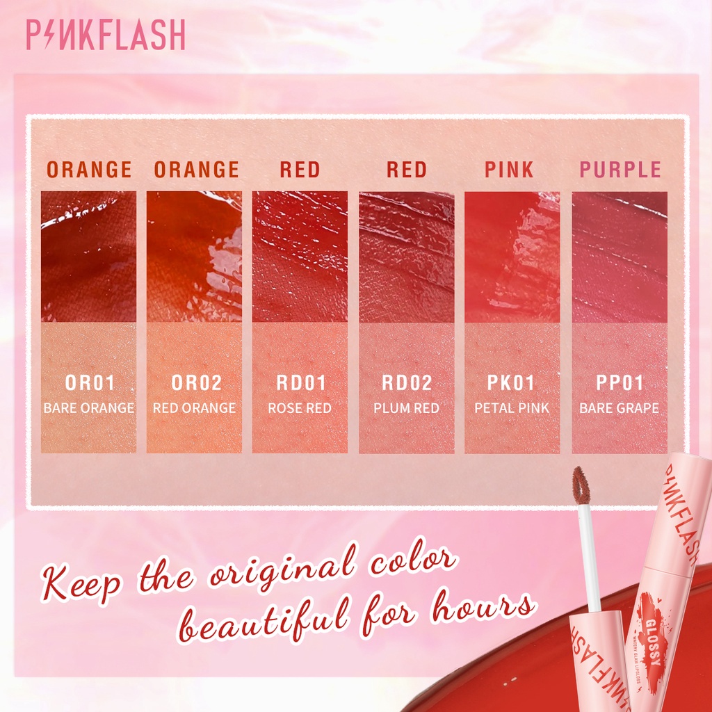 Pinkflash Watery Glam Lipgloss