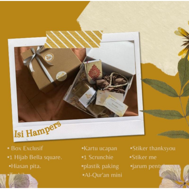 

COD KADO CEWEK/COD HAMPERS BELLA SQUARE/COD HAMPERS MURAH