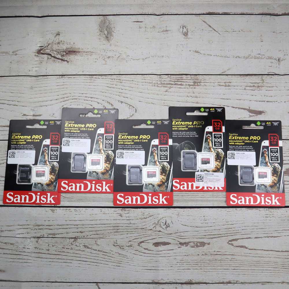 IDN TECH - Sandisk MicroSD Extreme Pro A1 V30 UHS-1 (100MB/s) - SDSQXCG