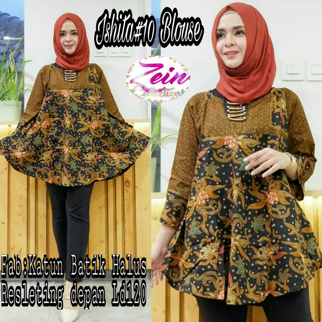 BLOUSE BATIK ISHITA by zein
