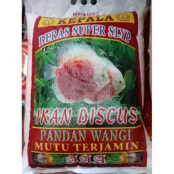 Beras Pandan Wangi Cap Ikan Discus 10kg