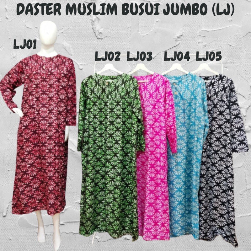 DASTER JUMBO / DASTER MUSLIM JUMBO BUSUI (LJ)
