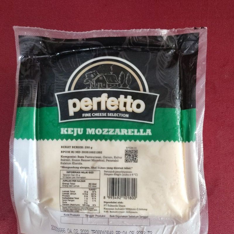 

PERFETTO MOZARELLA 250 GR