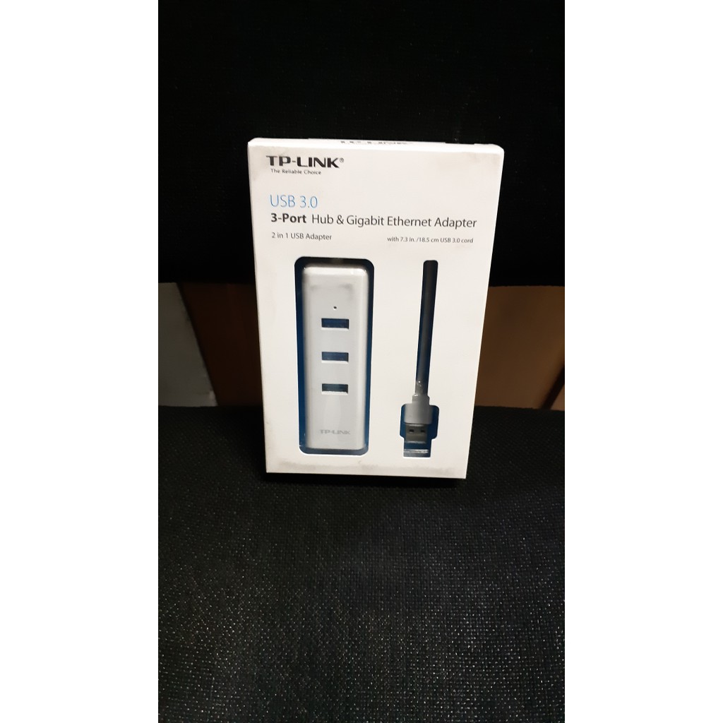 TP-LINK UE330 TpLink 3 Port USB HUB 3.0 With USB Lan Gigabit Ethernet