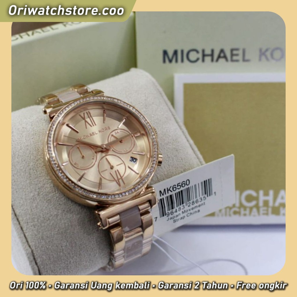 TERLARIS Michael Kors Sofie Pave MK 6560 Original