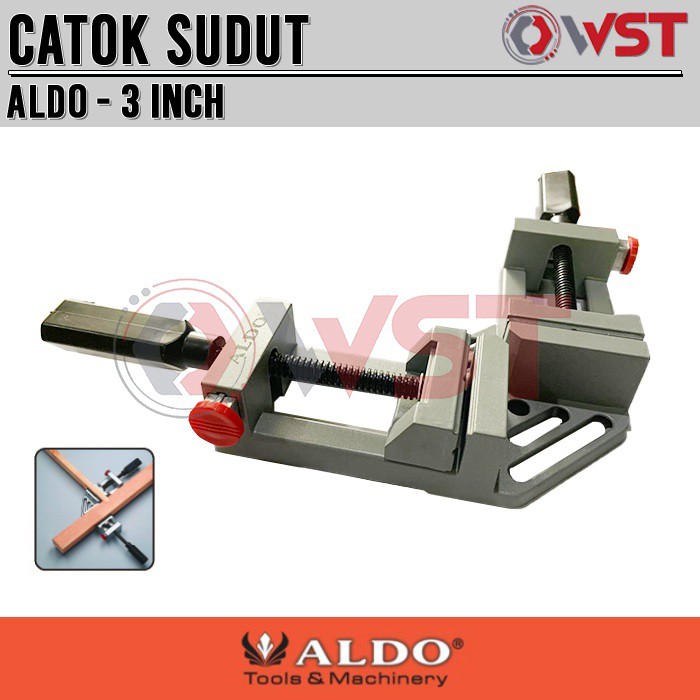 Aldo Catok Sudut 3inch / Clamp Sudut / Cornering Clamp