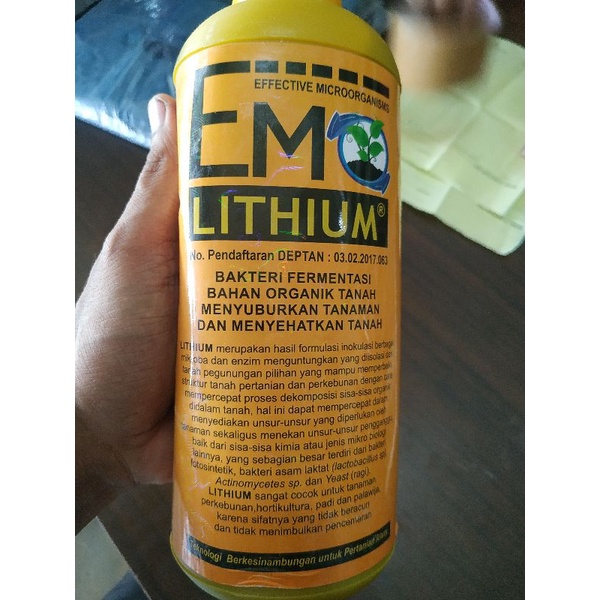EM Lithium tanaman 1ltr