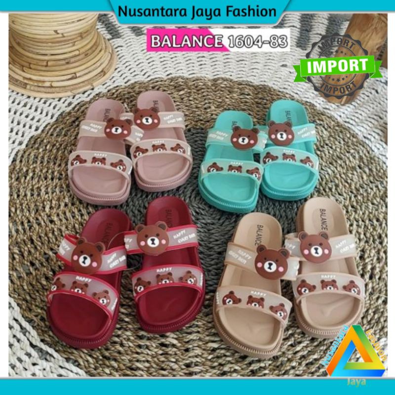 Sandal Anak Perempuan [ 1604-83-A ] Sandal Anak Jelly Import / Sandal Anak Balance