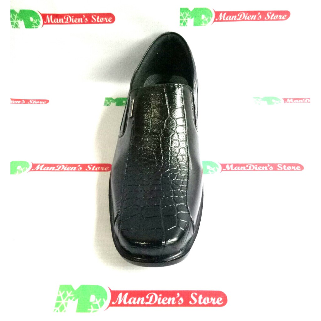 MANDIENS - PRED 08 Hitam/ Coklat Sepatu Formal Pria Pantofel