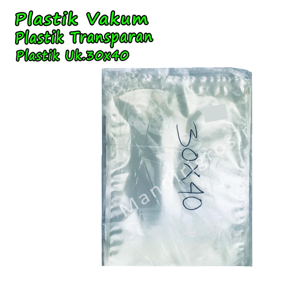 Plastik Transparan *Plastik Vakum * Plastik Serbaguna Uk.30x40*