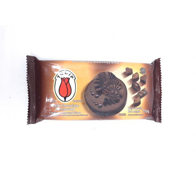 

Tulip Dark Compound 250gr BERMUTU Kode 950