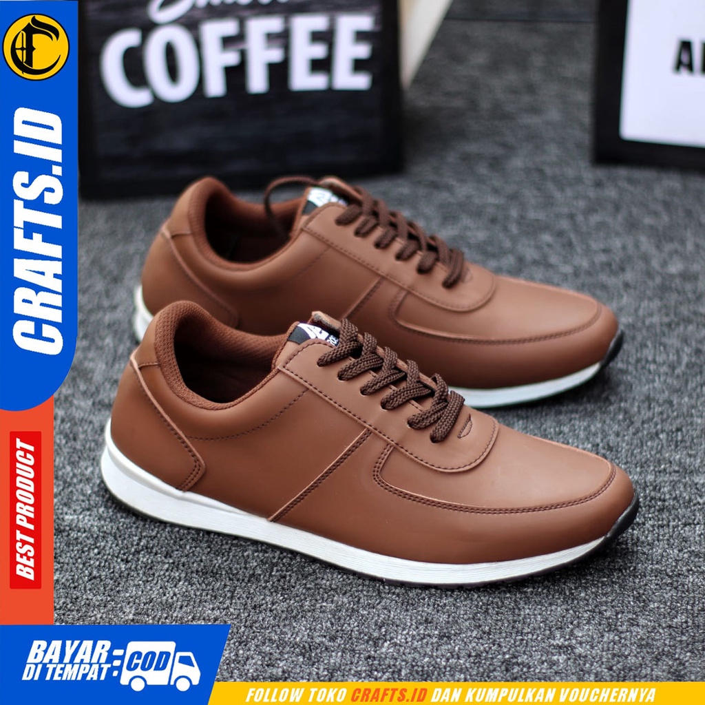 Crafts Frei - Sepatu Sneakers Casual Original Santai Pria