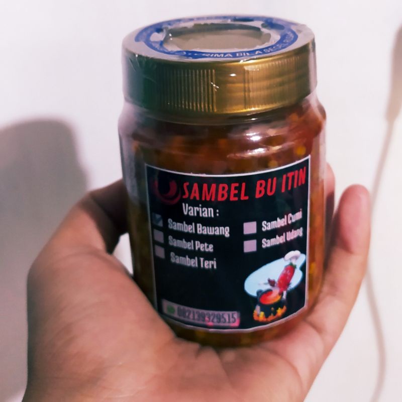 

Sambel Teri Bu Itin 200ml