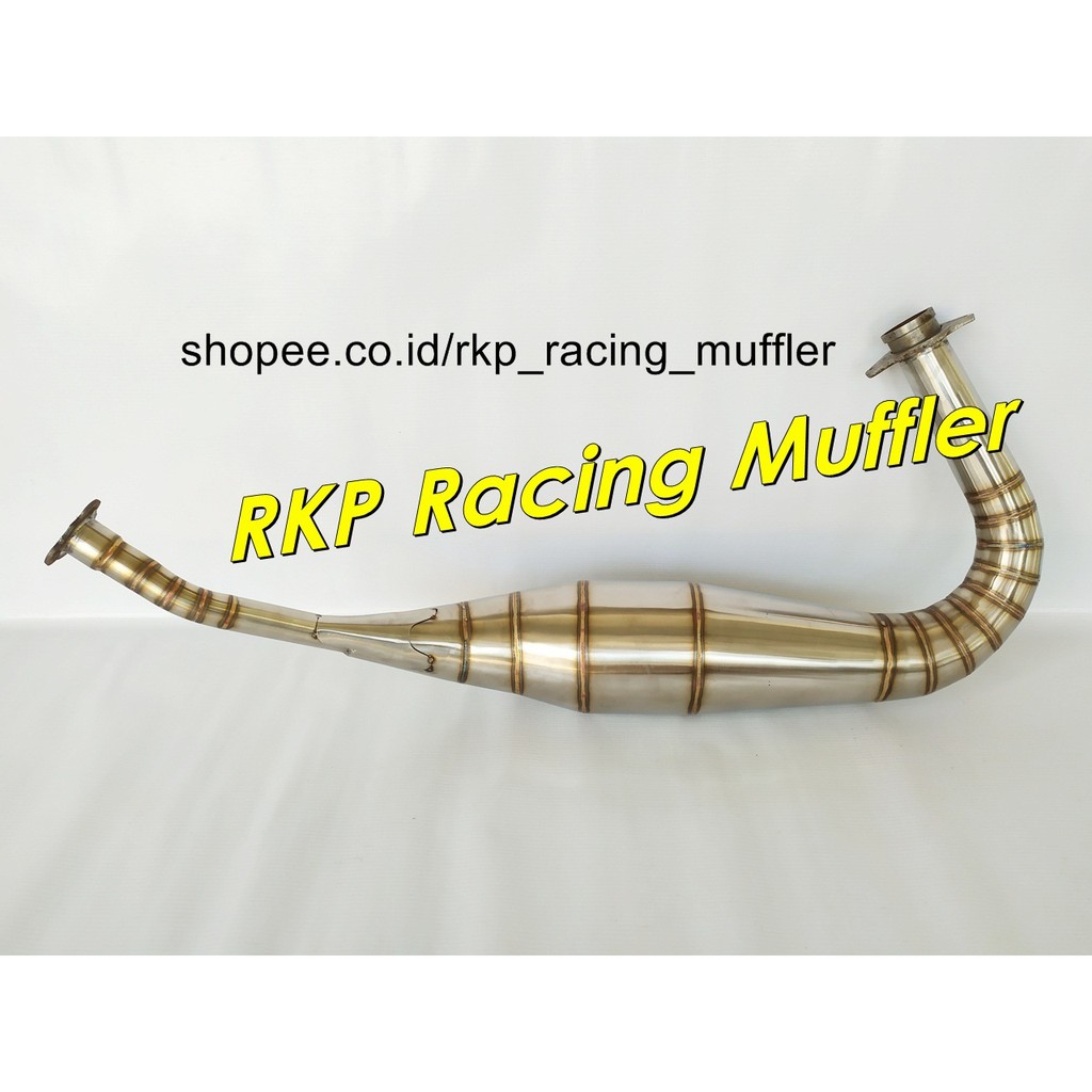 Knalpot RX King RX-King RX Special Spesial kolong ABRT 20 repsol Stainless steel kenalpot racing-1