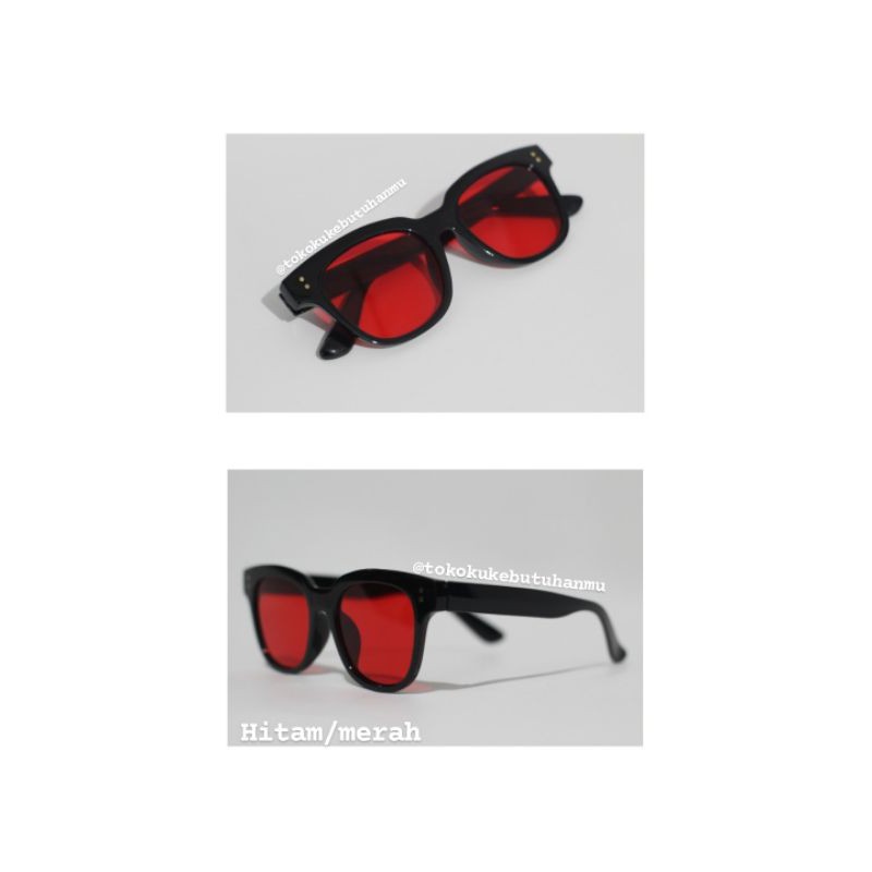 Kacamata Korea small candy pria wanita glasses/sunglasses kacamata hitam Korean fashion style kacamata gm non logo