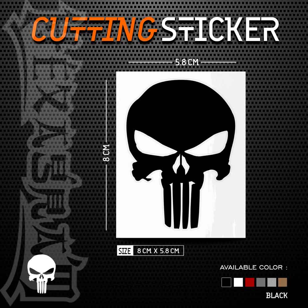 Cutting Stiker Punisher | Stiker Cutting Punisher