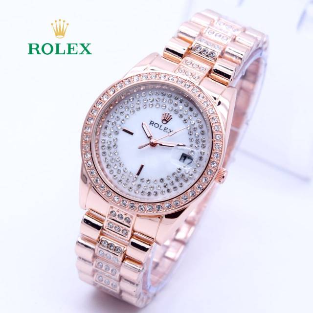 Jam Tangan Wanita Rolex 651 Series Diamond Best Seller