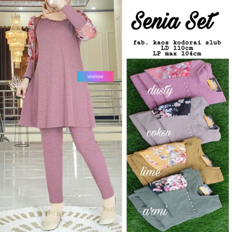 COD NEW BEST STAR SELLER SONIA SET BAHAN KAOS CODORAY SLUB LD110 LP MAX 140 ORY BERLABEL VINSTORE