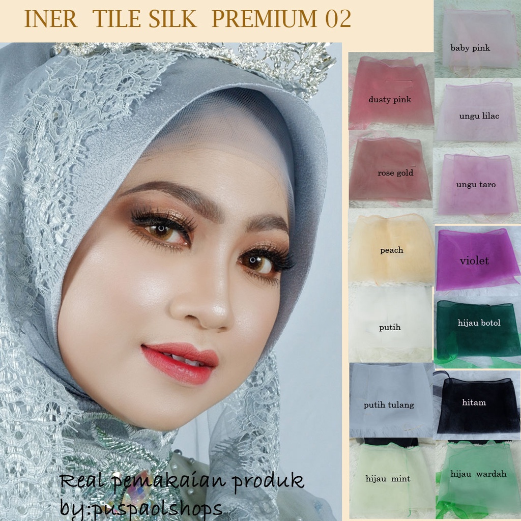 INER TILE SILK PREMIUM INER HIJAB INER POLOS