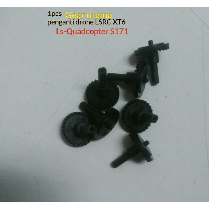 Gear Drone Motor XT6/Ls-S171 part motor Gear besar penganti