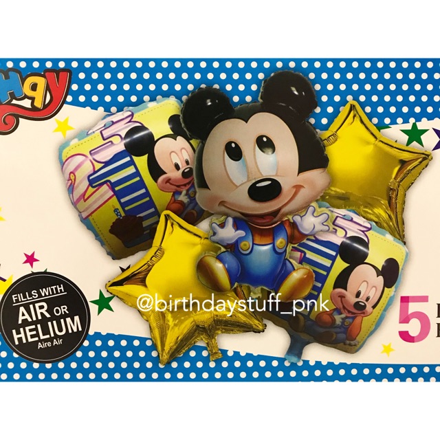 Balon Foil Mickey Mouse / Balon Foil Karakter Mickey