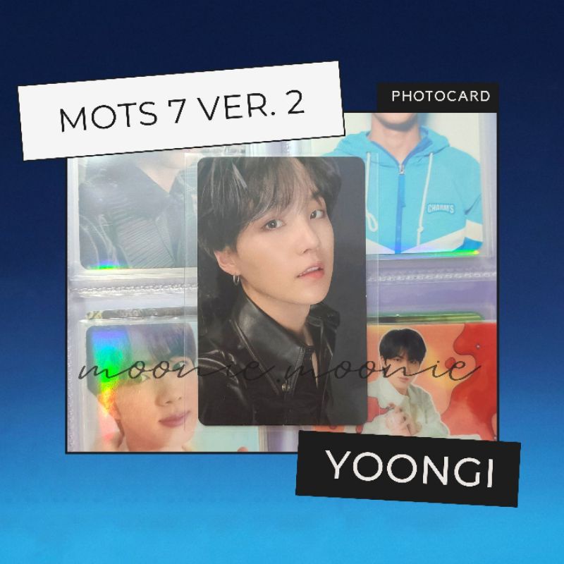PC BTS MOTS 7 VER 2 - YOONGI (SUGA)