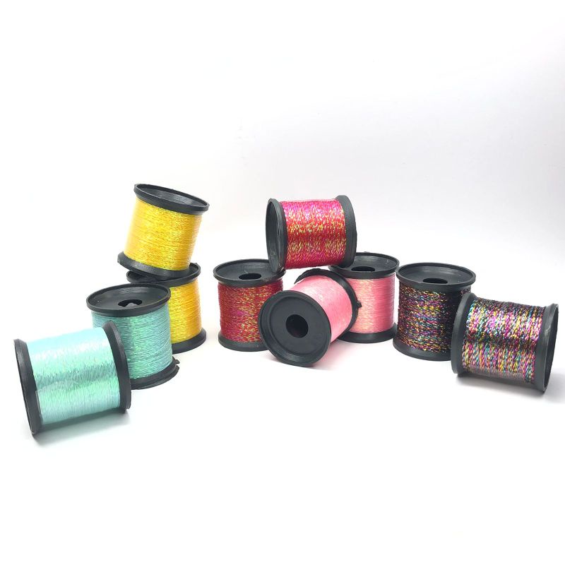 Benang Mutiara Roll Sabiki Rintak Wraping Assist Hook Bentuk Roll