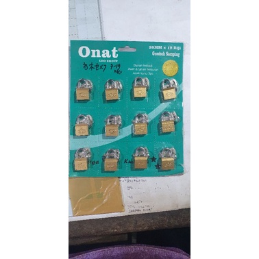 gembok onat 20mm