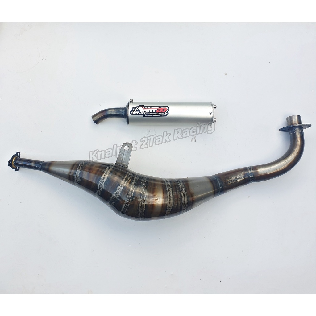 Knalpot Fiz Fiz R 2Tak ABRT20  BM Power Plat Karat Racing