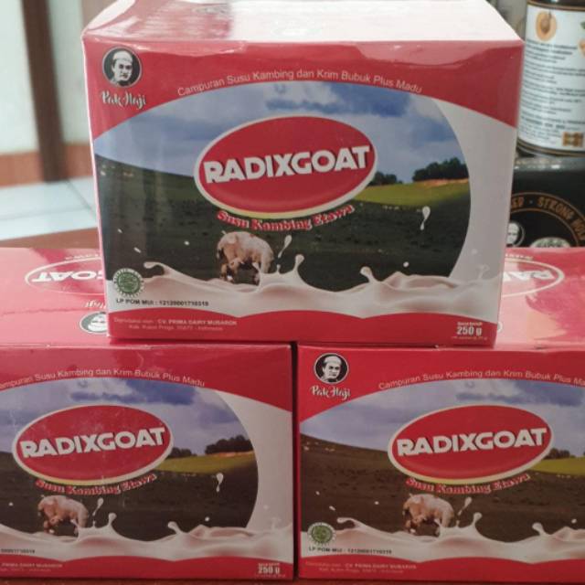 

RADIX GOAT ( SUSU KAMBING) exp mei 2026