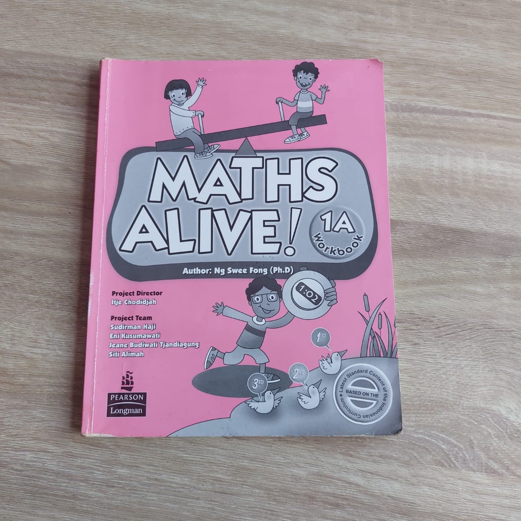 

MATH ALIVE ! WORKBOOK 1A