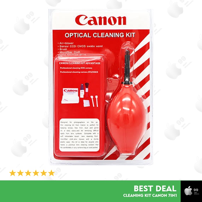 Cleaning Kit 7 in 1 Set Pembersih Lensa Kamera Canon